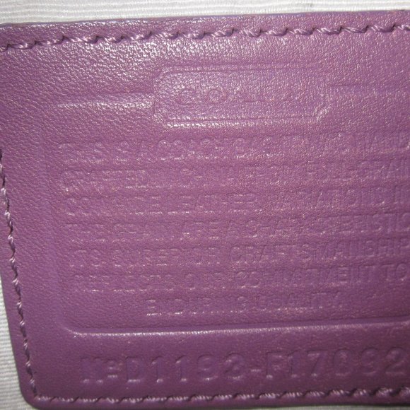Authentic Coach Purse - Picture 4 of 4